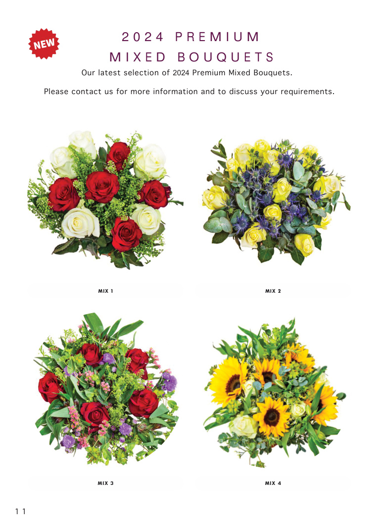 Mixed bouquets